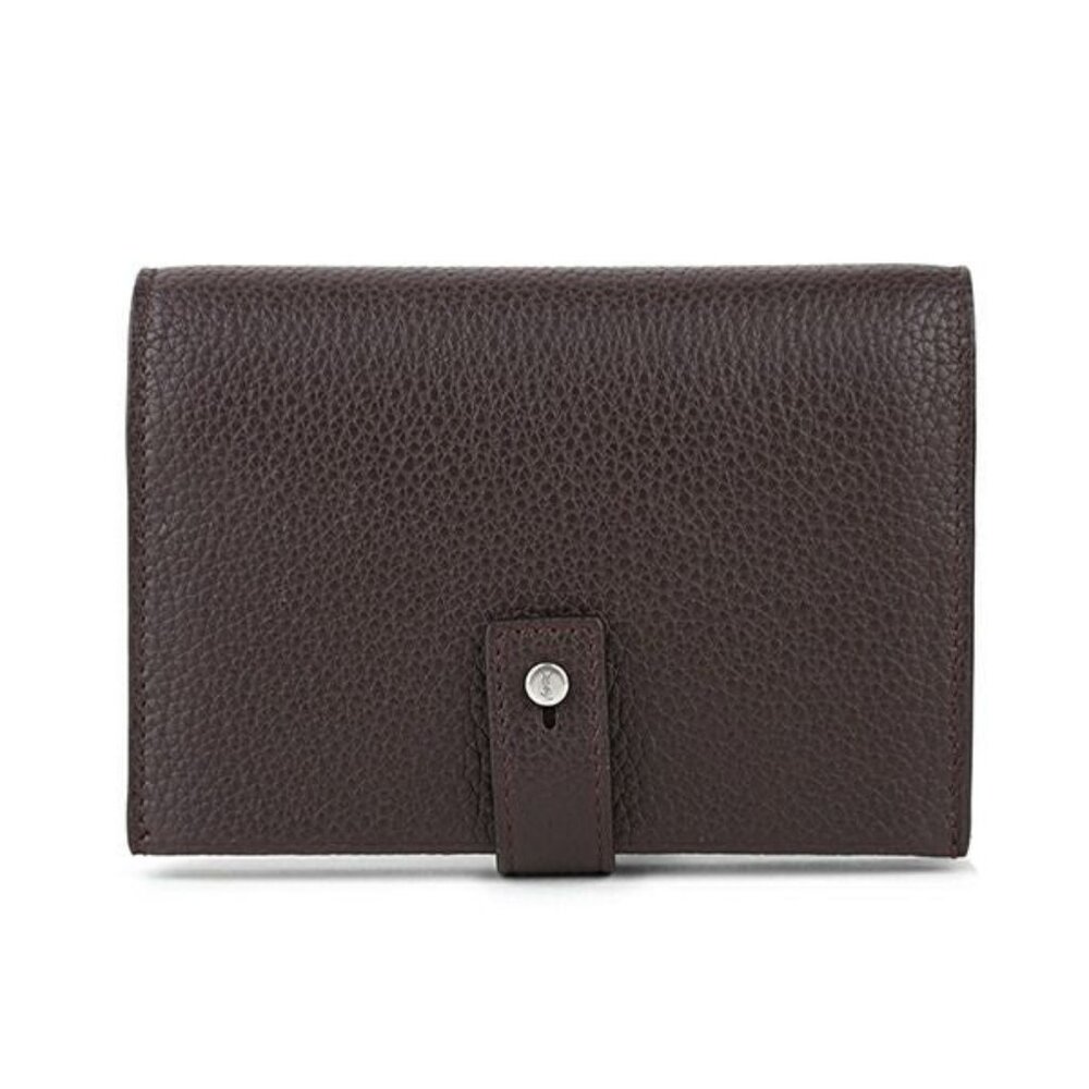 Saint Laurent Bifold Wallet Compact Wallet Bordeaux - Picture 1 of 9